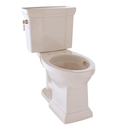 Toto Toilet, 1.28 gpf, Tornado Flush, Floor Mount, Elongated, Sedona Beige CST404CEFG#12
